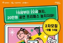 서울청년문화패스로 전시까지 관람한다…10.12.(목) 2차 모집 선정결과 및 관람 장르 지원 확대 발표
