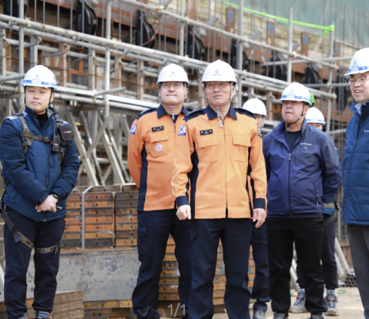 경기북부소방재난본부, 봄철 대비 대형공사장 화재예방 현장 점검