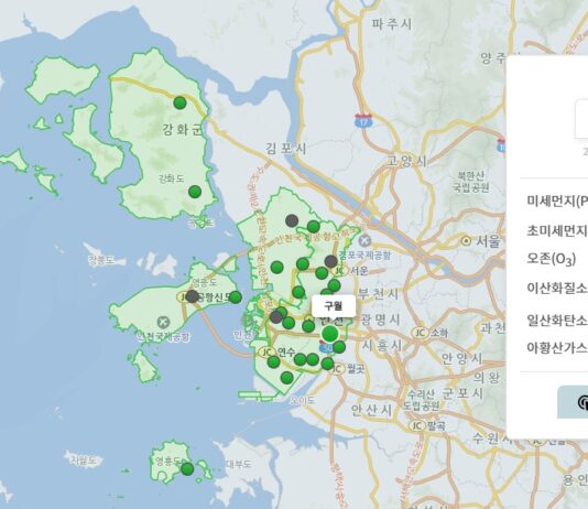 인천시, 올해 오존주의보 발령일수 16일…전년보다 5일 줄어